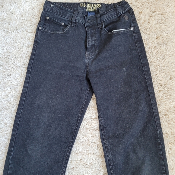 Black straight leg jeans - Picture 3 of 3